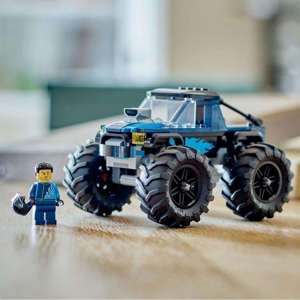 ［想樂］全新 樂高 LEGO 60402 City 城市 藍色怪獸卡車-細節圖7
