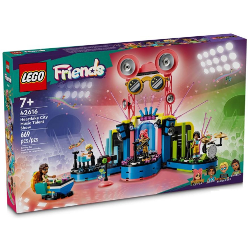 ［想樂］全新 樂高 LEGO 42616 Friends 好朋友 心湖城音樂達人秀