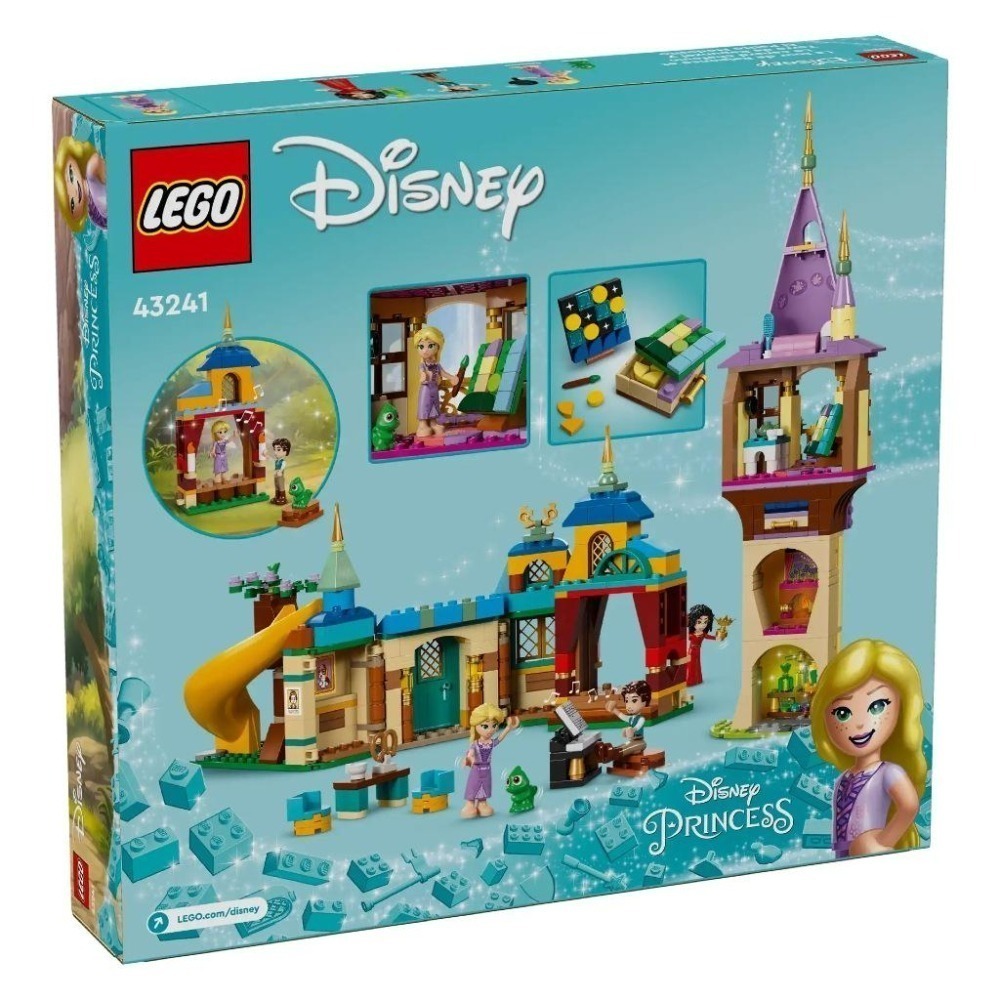 ［想樂］全新 樂高 LEGO 43241 Disney 迪士尼 樂佩的高塔和醜小鴨小館-細節圖2
