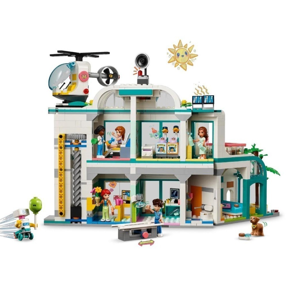 ［想樂］全新 樂高 LEGO 42621 Friends 好朋友 心湖城醫院 (盒損)-細節圖3