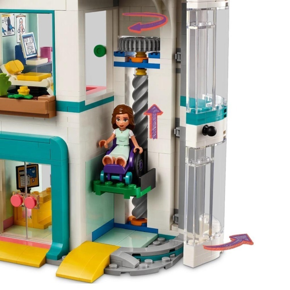 ［想樂］全新 樂高 LEGO 42621 Friends 好朋友 心湖城醫院 (盒損)-細節圖5