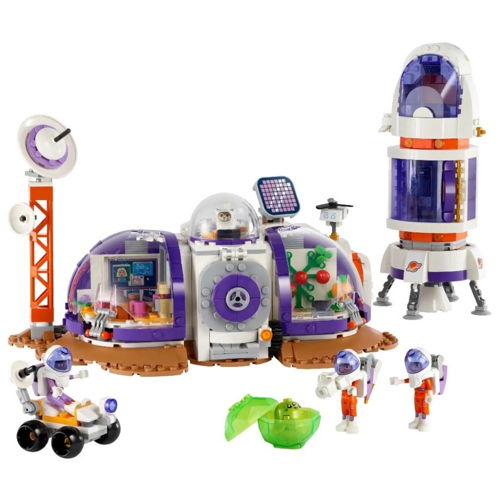 ［想樂］全新 樂高 LEGO 42605 Friends 好朋友 火星太空基地和火箭-細節圖3