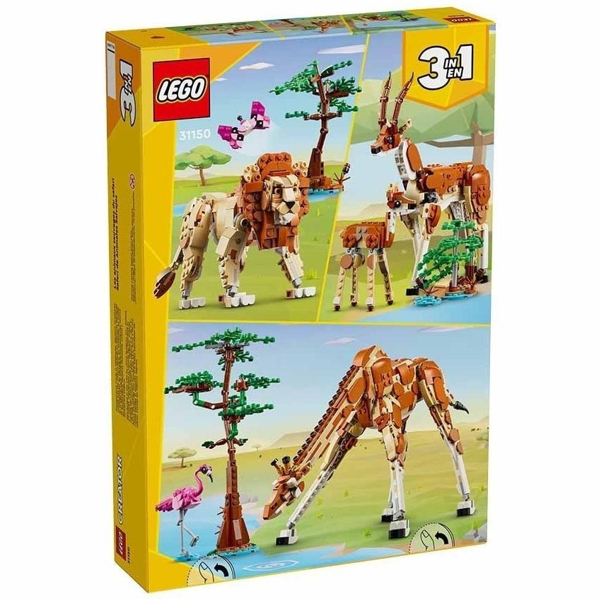 ［想樂］全新 樂高 LEGO 31150 Creator 三合一 野生動物園動物-細節圖2