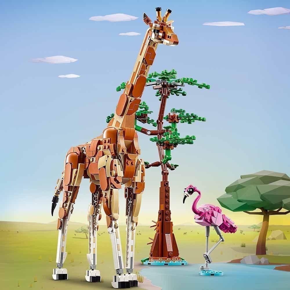 ［想樂］全新 樂高 LEGO 31150 Creator 三合一 野生動物園動物-細節圖7