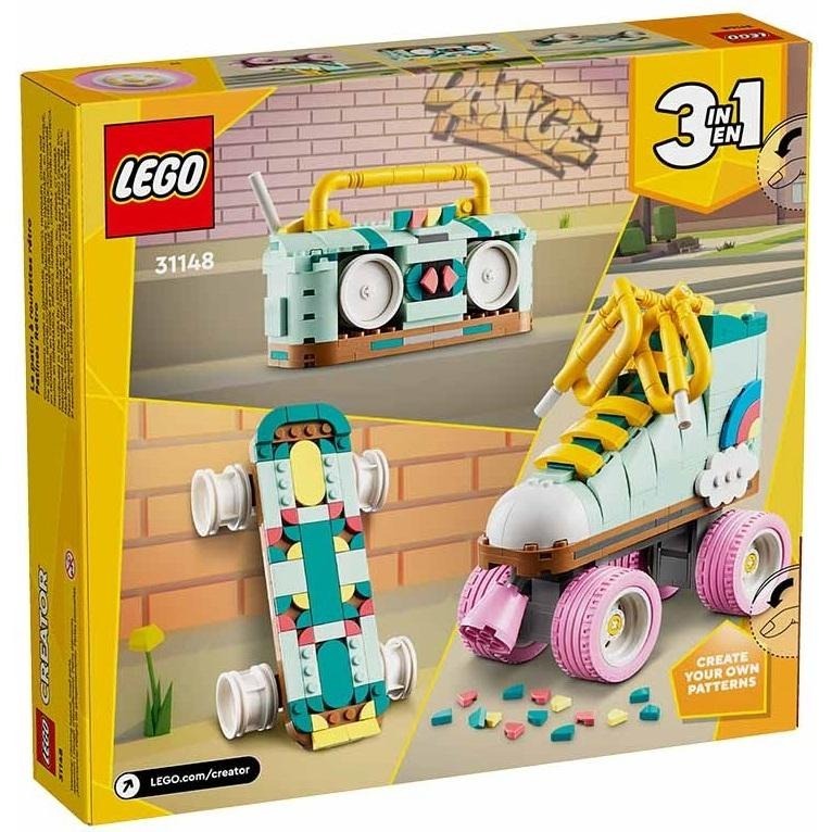 ［想樂］全新 樂高 LEGO 31148 Creator 三合一 復古溜冰鞋-細節圖2