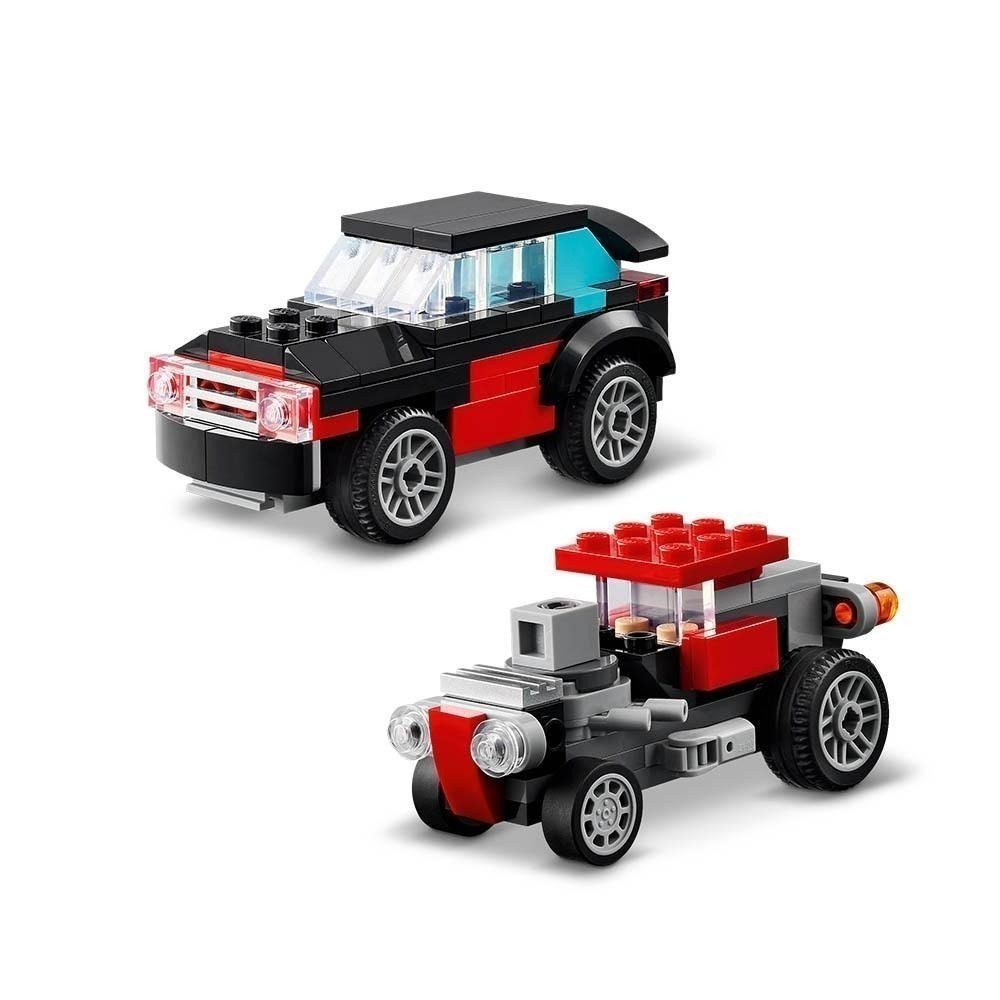 ［想樂］全新 樂高 LEGO 31146 Creator 三合一 平板卡車和直升機-細節圖4