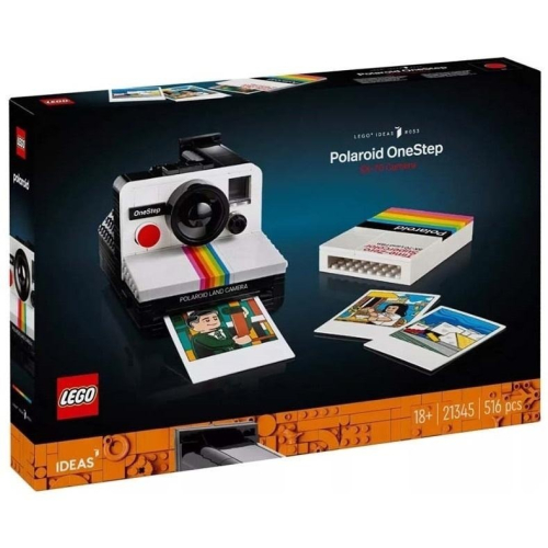 ［想樂］全新 樂高 LEGO 21345 IDEAS #53 PolaroidOneStep SX-70 相機 拍立得