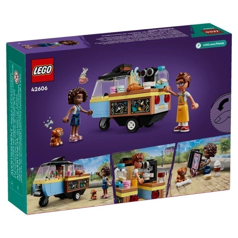［想樂］全新 樂高 LEGO 42606 Friends 好朋友 行動麵包餐車-細節圖2