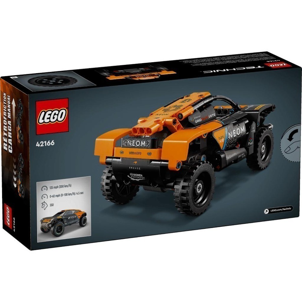 ［想樂］全新 樂高 LEGO 42166 Technic 科技 NEOM McLaren Extreme E 賽車-細節圖2