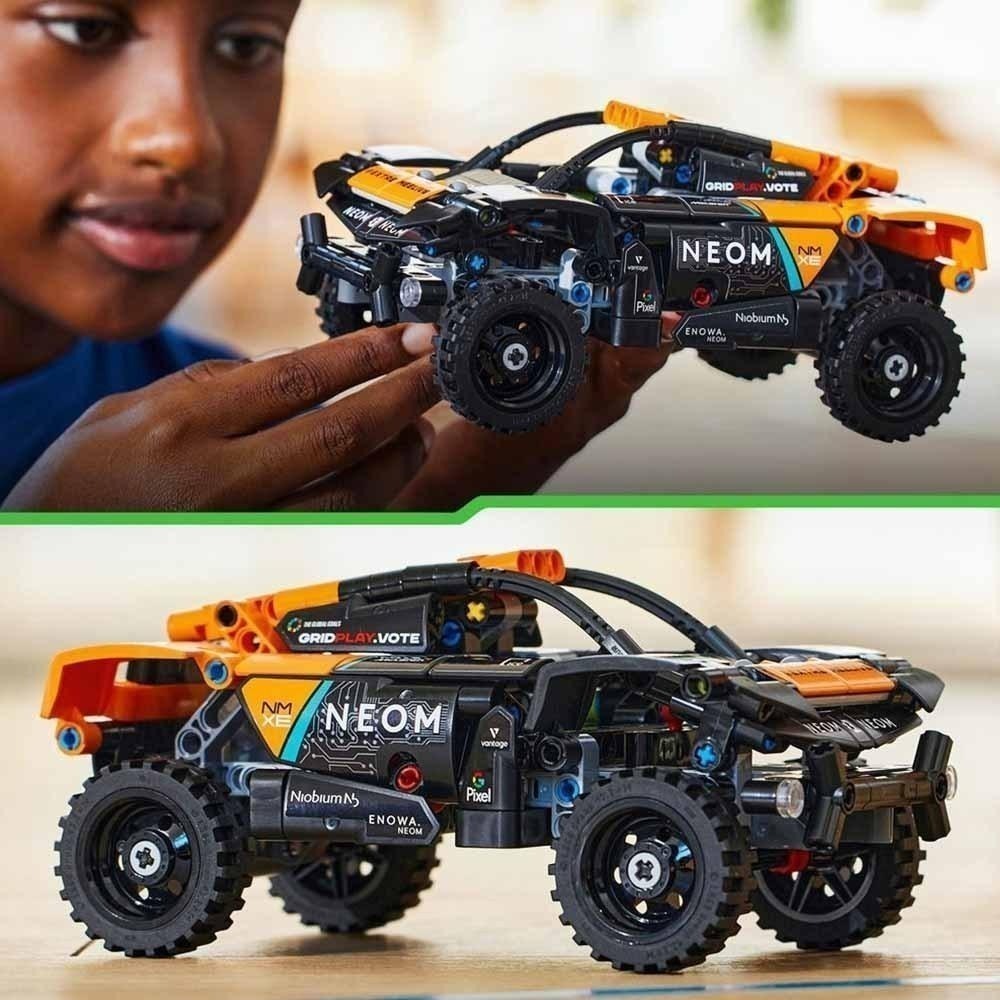 ［想樂］全新 樂高 LEGO 42166 Technic 科技 NEOM McLaren Extreme E 賽車-細節圖6