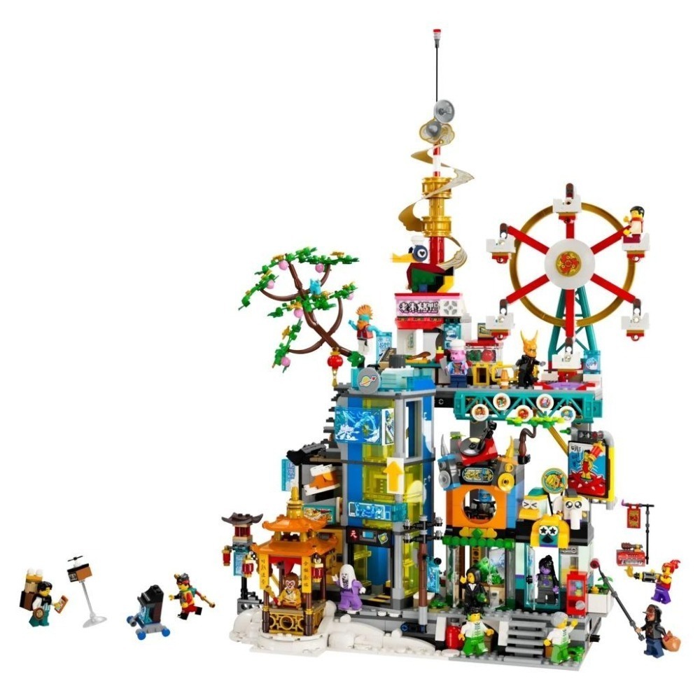 ［想樂］全新 樂高 LEGO 80054 Monkie Kid 悟空小俠 萬千城-細節圖3