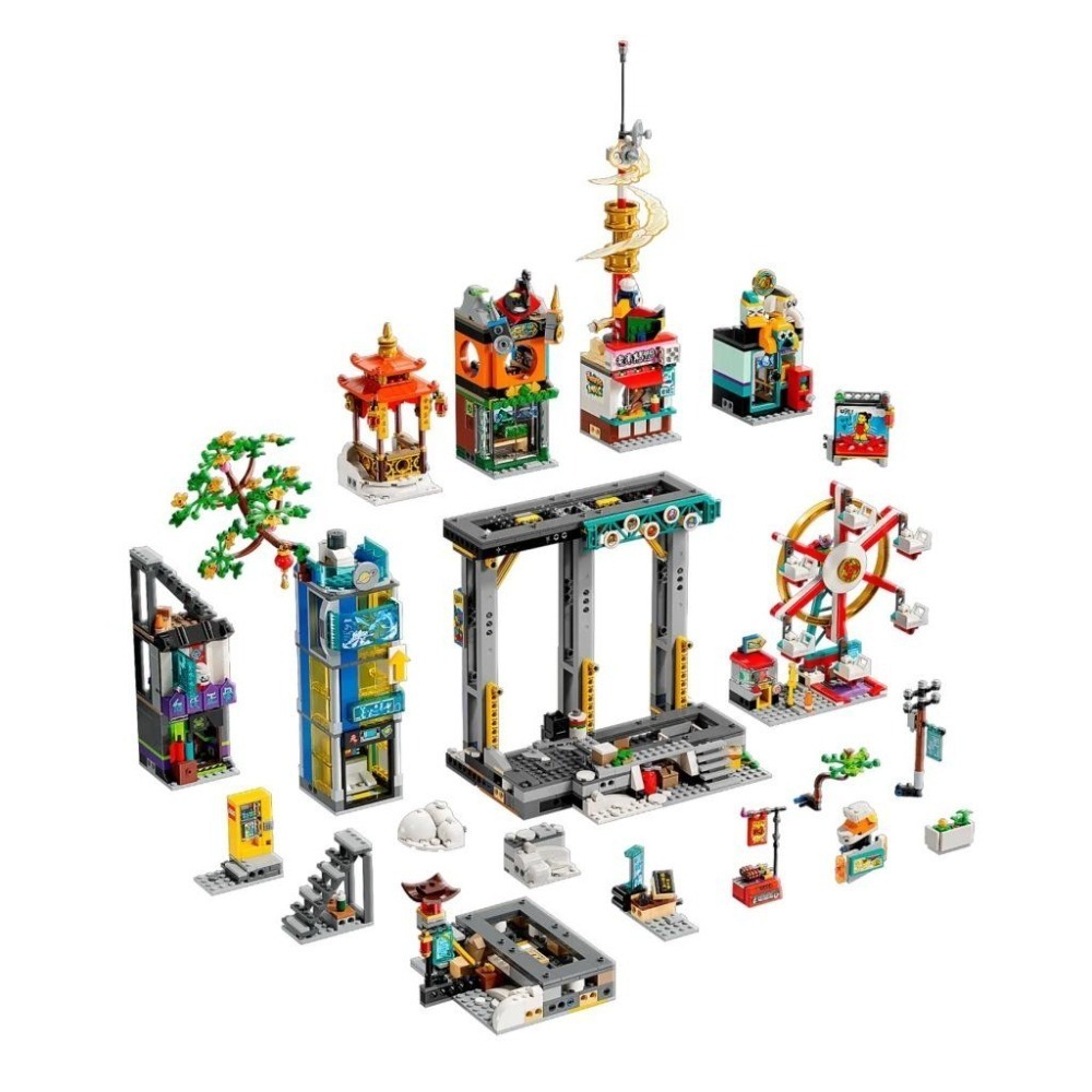 ［想樂］全新 樂高 LEGO 80054 Monkie Kid 悟空小俠 萬千城-細節圖4