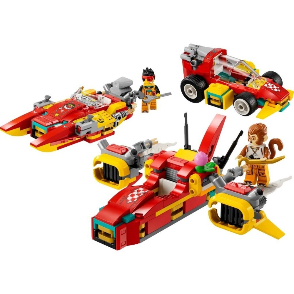 ［想樂］全新 樂高 LEGO 80050 Monkie Kid 悟空小俠 百變汽車工廠-細節圖3