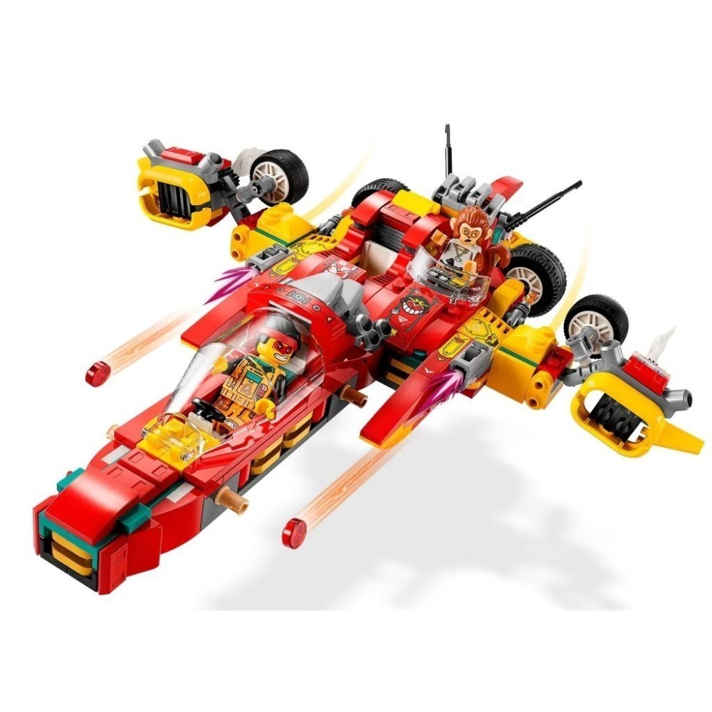 ［想樂］全新 樂高 LEGO 80050 Monkie Kid 悟空小俠 百變汽車工廠-細節圖4