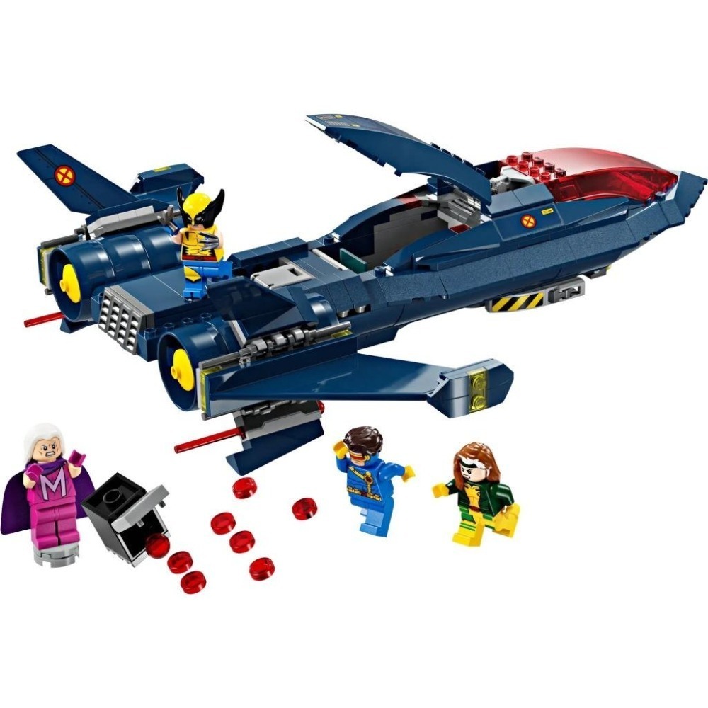 ［想樂］全新 樂高 LEGO 76281 Marvel 漫威 X-Men X-噴射戰機-細節圖3