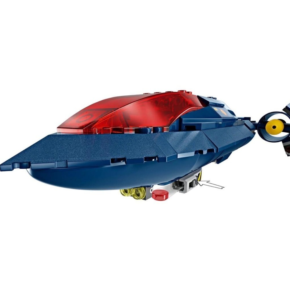 ［想樂］全新 樂高 LEGO 76281 Marvel 漫威 X-Men X-噴射戰機-細節圖4