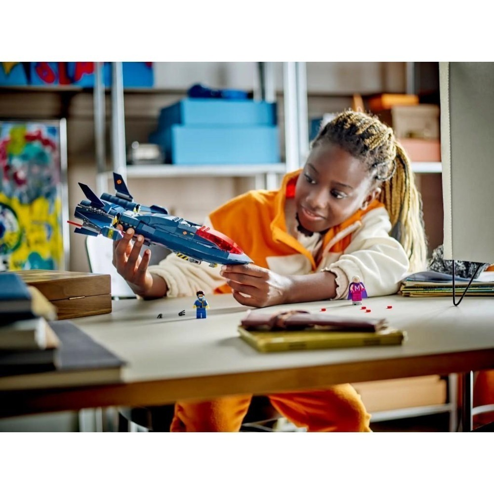 ［想樂］全新 樂高 LEGO 76281 Marvel 漫威 X-Men X-噴射戰機-細節圖8