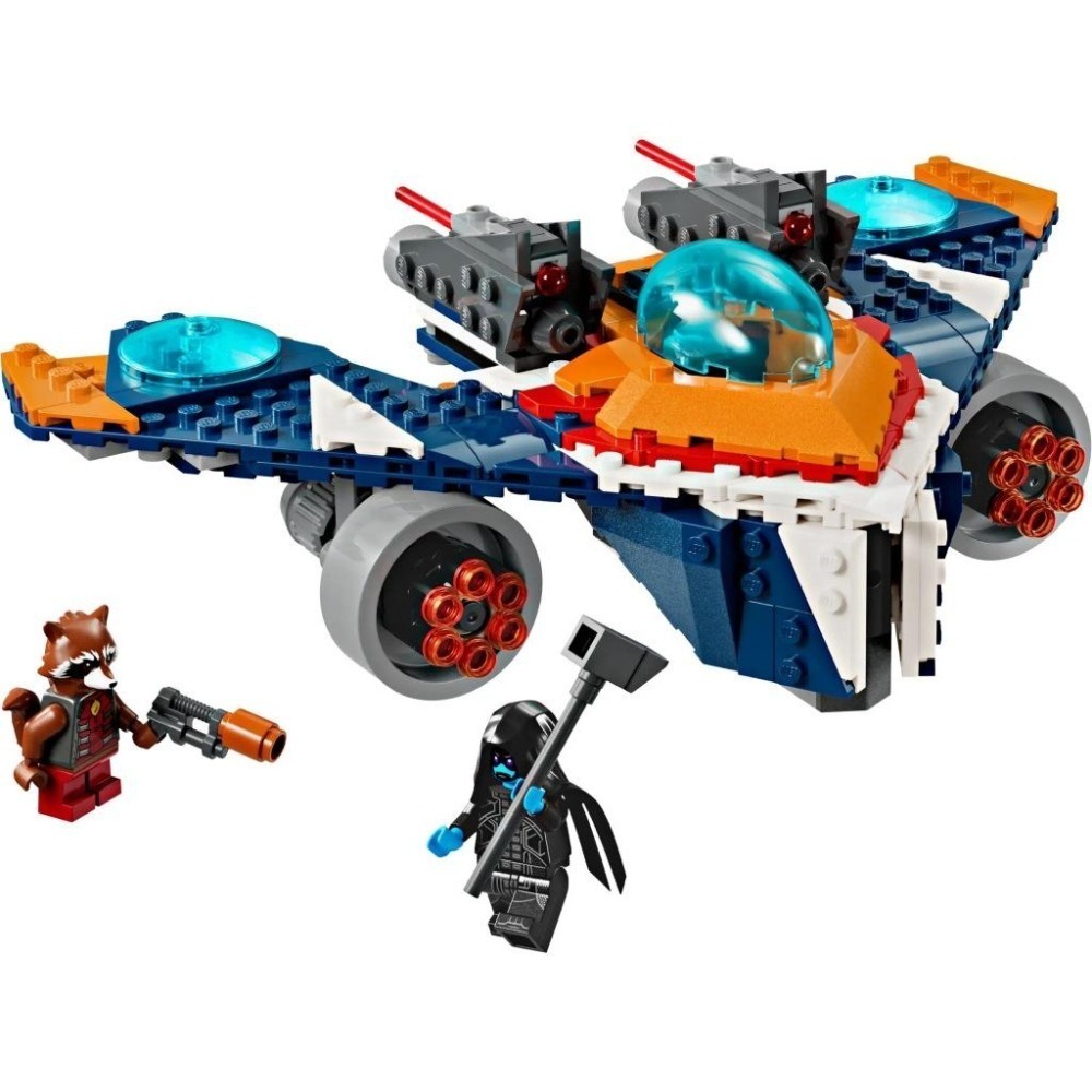 ［想樂］全新 樂高 LEGO 76278 Marvel 漫威 火箭浣熊的戰機 vs. 羅南-細節圖3
