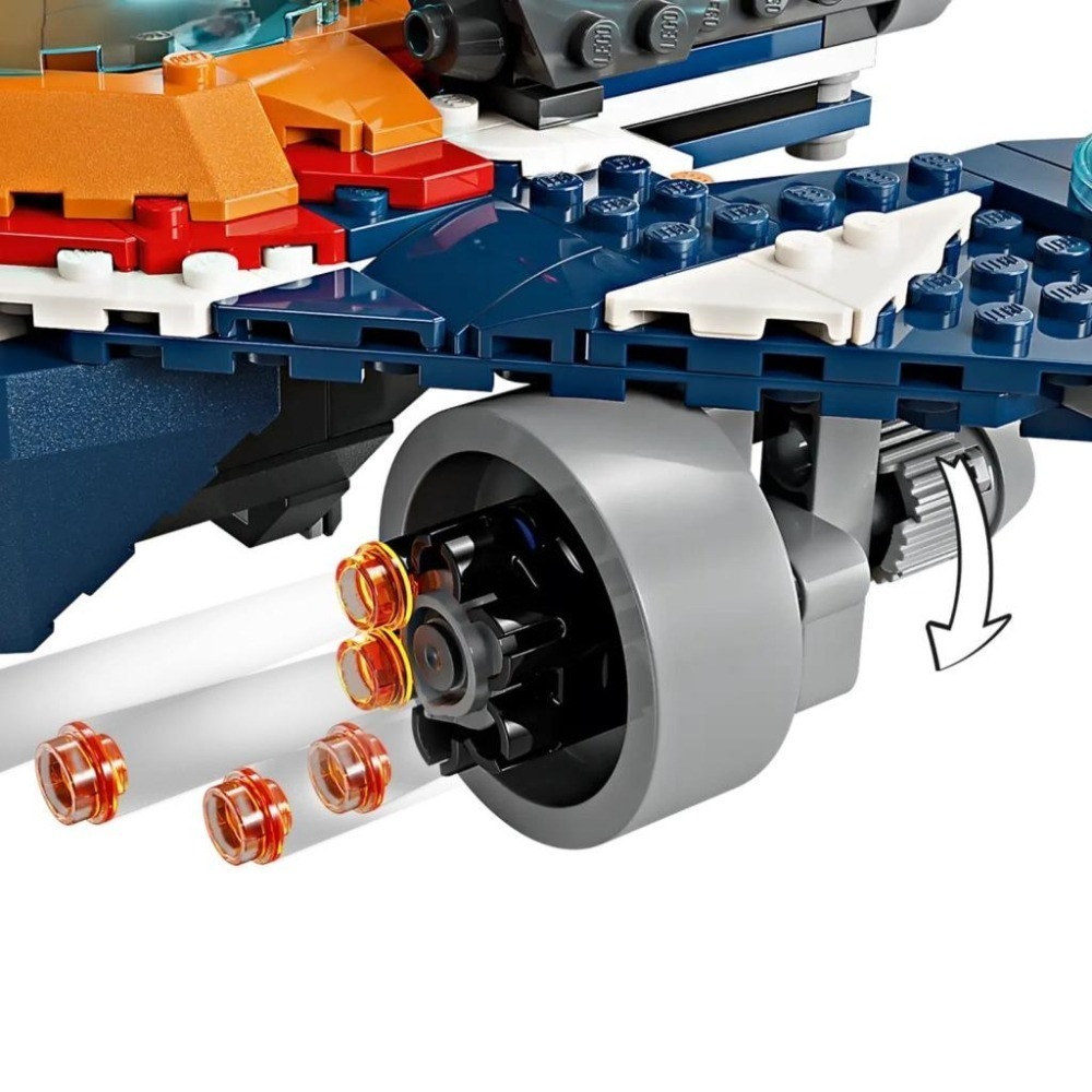 ［想樂］全新 樂高 LEGO 76278 Marvel 漫威 火箭浣熊的戰機 vs. 羅南-細節圖4