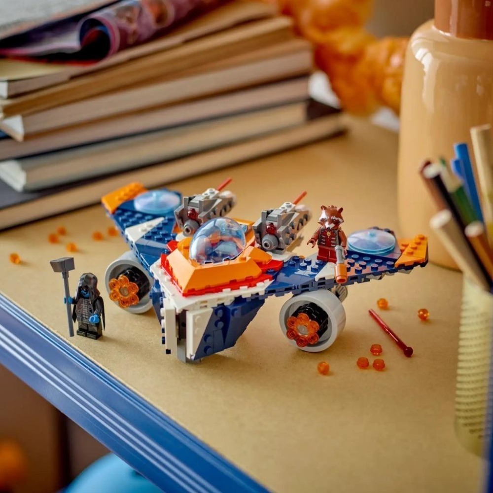 ［想樂］全新 樂高 LEGO 76278 Marvel 漫威 火箭浣熊的戰機 vs. 羅南-細節圖6