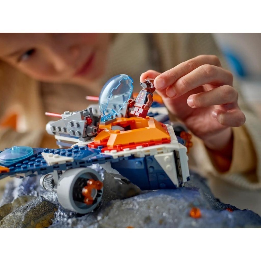 ［想樂］全新 樂高 LEGO 76278 Marvel 漫威 火箭浣熊的戰機 vs. 羅南-細節圖8