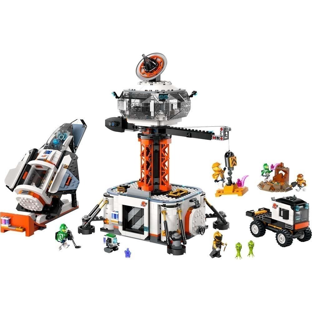 ［想樂］全新 樂高 LEGO 60434 City 城市 太空基地和火箭發射台-細節圖3