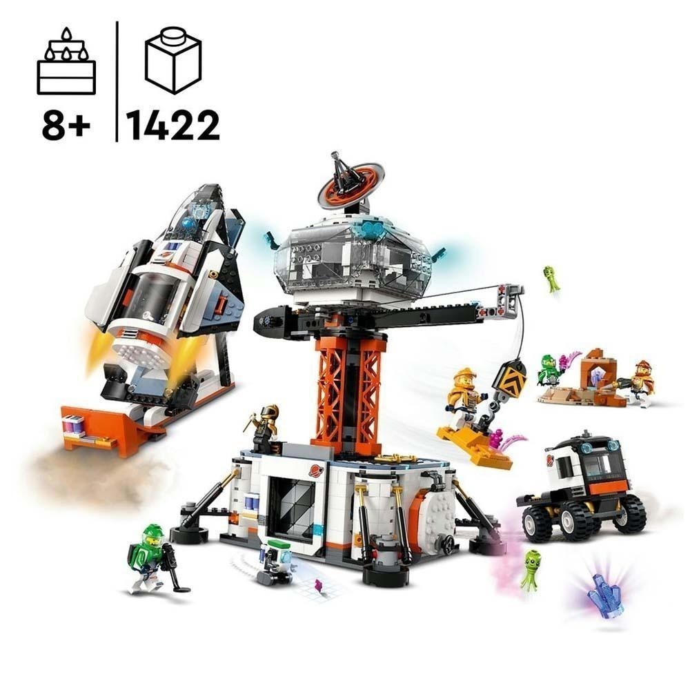 ［想樂］全新 樂高 LEGO 60434 City 城市 太空基地和火箭發射台-細節圖4