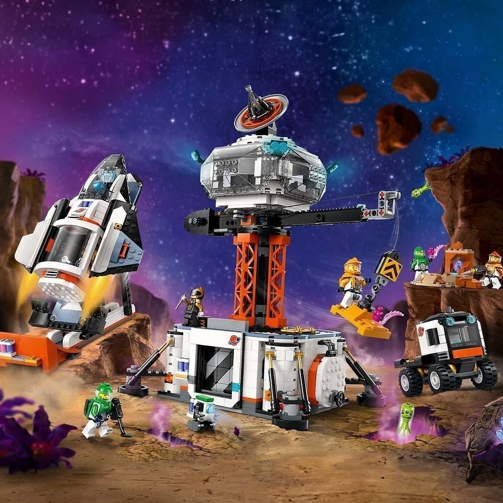 ［想樂］全新 樂高 LEGO 60434 City 城市 太空基地和火箭發射台-細節圖6