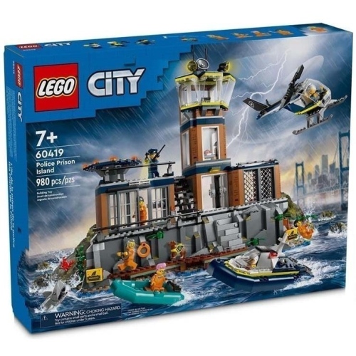 ［想樂］全新 樂高 LEGO 60419 City 城市 監獄島 警察系列