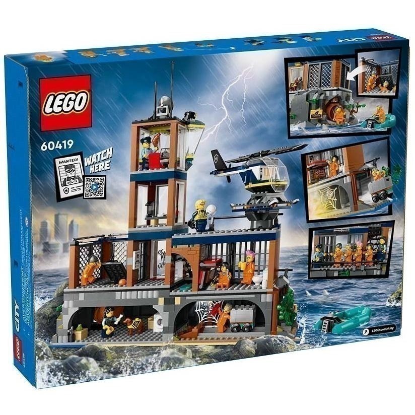 ［想樂］全新 樂高 LEGO 60419 City 城市 監獄島 警察系列-細節圖2