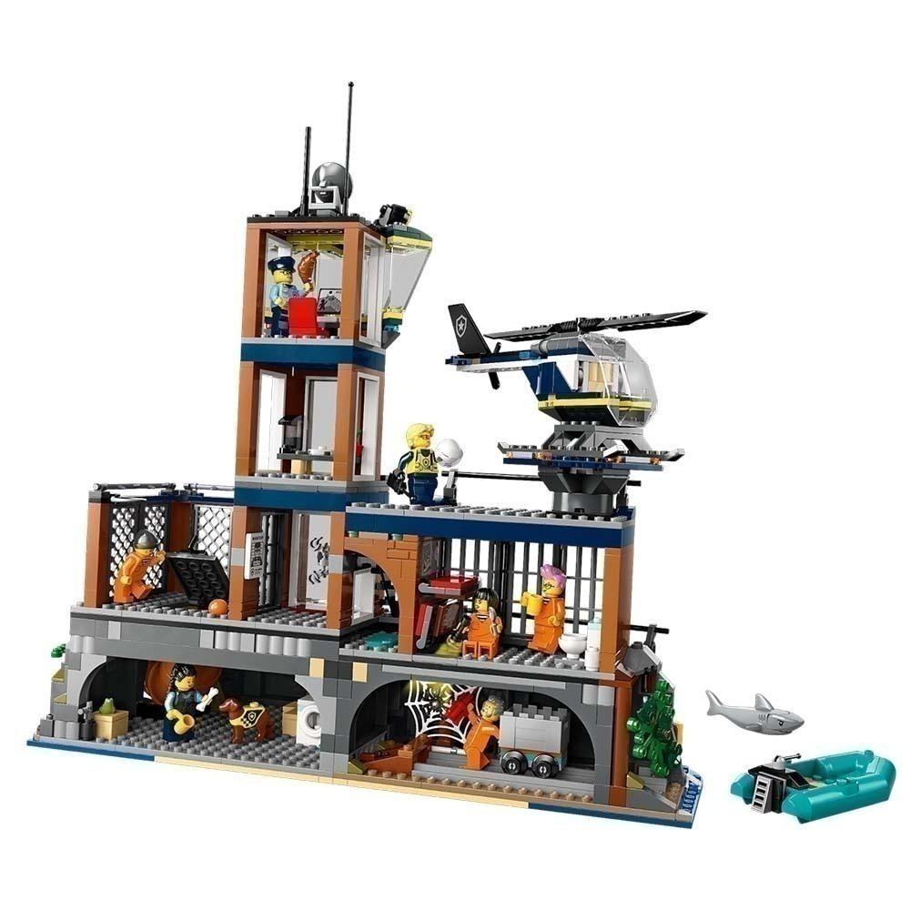 ［想樂］全新 樂高 LEGO 60419 City 城市 監獄島 警察系列-細節圖4