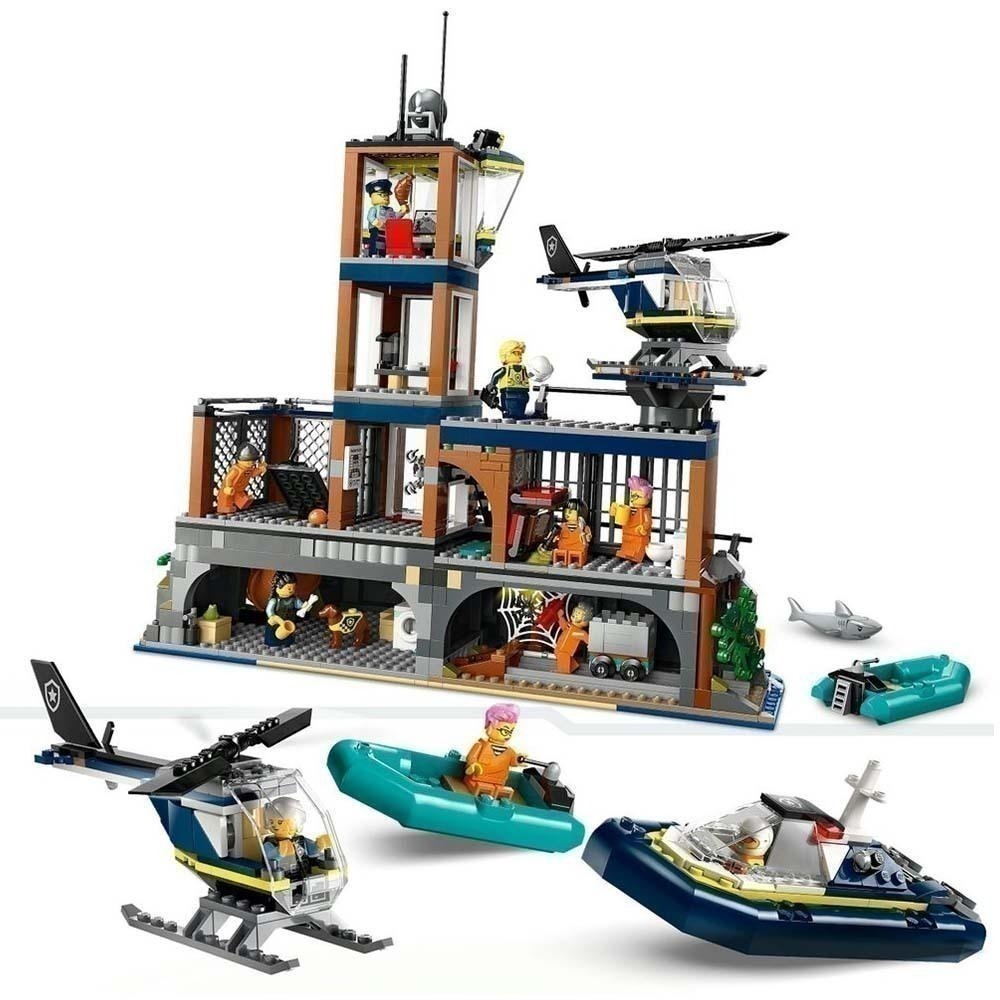 ［想樂］全新 樂高 LEGO 60419 City 城市 監獄島 警察系列-細節圖5