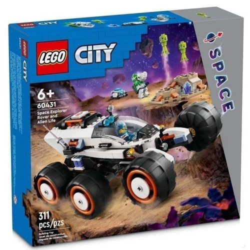 ［想樂］全新 樂高 LEGO 60431 City 城市 太空探測車和外星生物