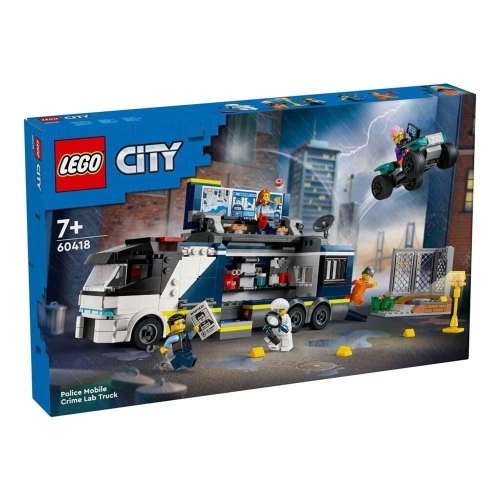［想樂］全新 樂高 LEGO 60418 City 城市 警察行動刑事實驗室