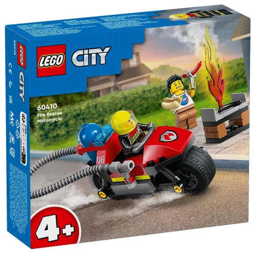 ［想樂］全新 樂高 LEGO 60410 City 城市 消防救援摩托車