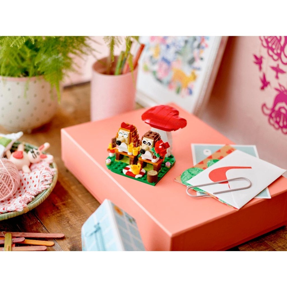 ［想樂］全新 樂高 LEGO 40711 刺蝟 野餐約會-細節圖4