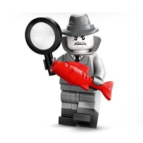 ［想樂］全新 樂高 LEGO 71045 1 第25代人偶抽抽包 黑色電影偵探