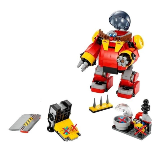 ［想樂］『拆賣』全新 樂高 LEGO 76993 蛋頭博士機器人 不含人偶及其配件 拆盒場景
