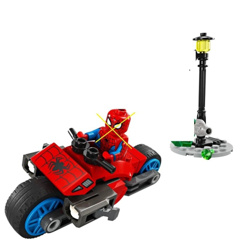 ［想樂］『拆賣』全新 樂高 LEGO 76275 摩托車 不含人偶及其配件 拆盒場景