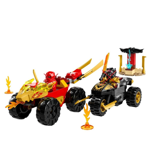 ［想樂］『拆賣』全新 樂高 LEGO 71789 忍者車 不含忍者劍、人偶及其配件 拆盒場景