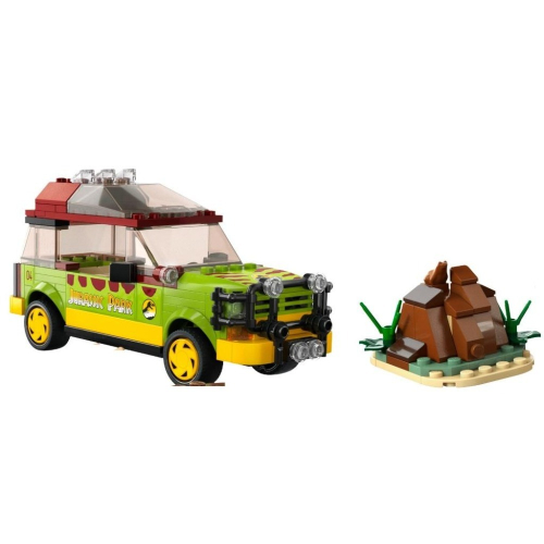 ［想樂］『拆賣』全新 樂高 LEGO 76959 吉普車 不含人偶及其配件 拆盒場景