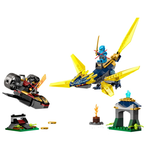 ［想樂］『拆賣』全新 樂高 Lego 71798 赤蘭與亞林的幼龍 不含人偶及其配件 拆盒場景
