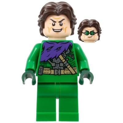 ［想樂］『人偶』全新 樂高 Lego SH888 漫威 Marvel 綠惡魔 Green Goblin (76261)