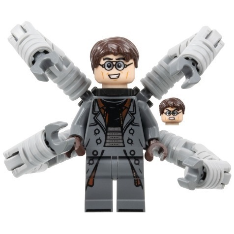 ［想樂］『人偶』全新 樂高 Lego SH890 漫威 Marvel 八爪博士 Dr. Octopus (76261)