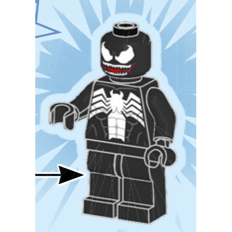 ［想樂］『人偶』全新 樂高 Lego 76276-VE 漫威 Marvel 猛毒 (76276)