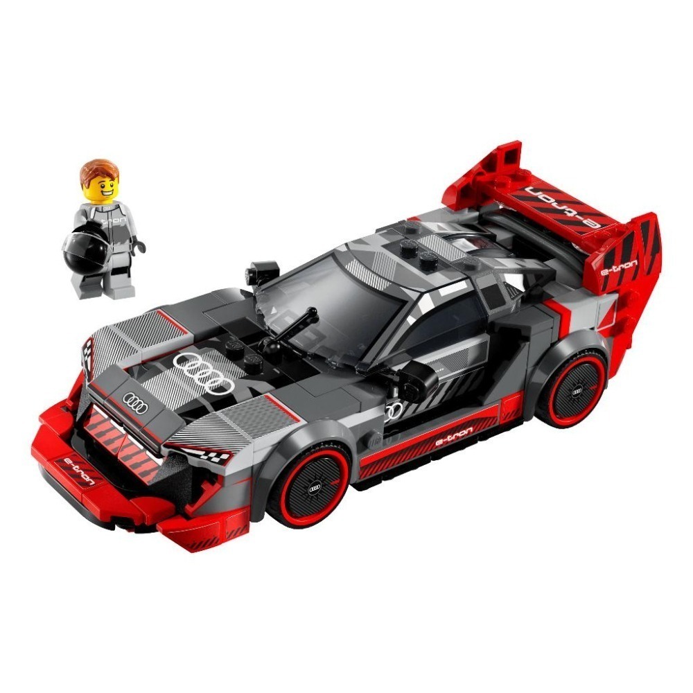 ［想樂］全新 樂高 LEGO 76921 Speed 賽車 奧迪 AudiS1e-tronquattroRaceCar-細節圖3