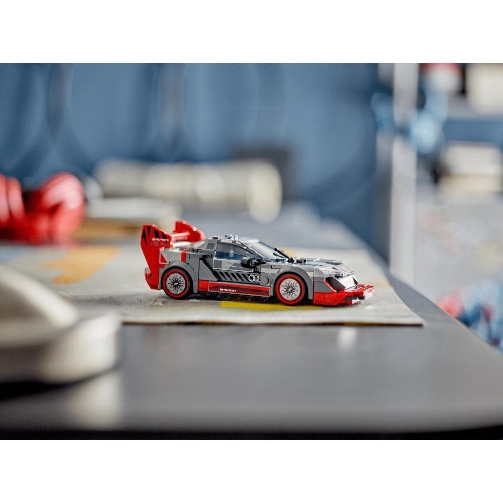 ［想樂］全新 樂高 LEGO 76921 Speed 賽車 奧迪 AudiS1e-tronquattroRaceCar-細節圖9