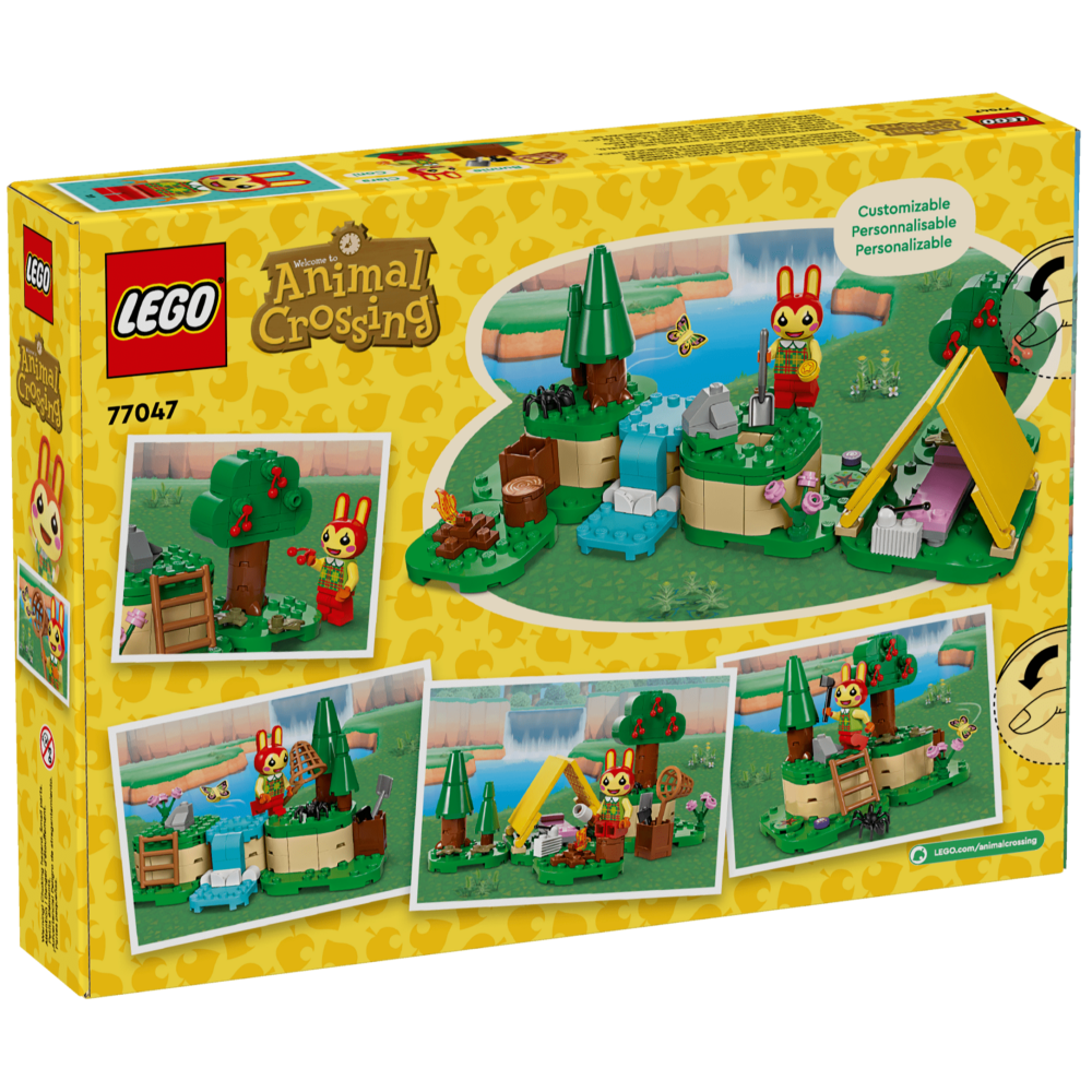 ［想樂］全新 樂高 LEGO 77047 動物森友會 莉莉安的歡樂露營 BunnieOutdoorActivities-細節圖2