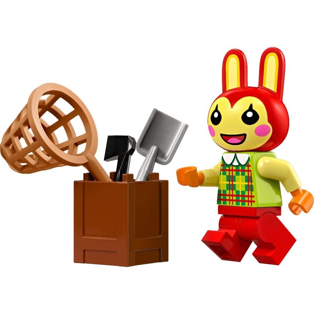 ［想樂］全新 樂高 LEGO 77047 動物森友會 莉莉安的歡樂露營 BunnieOutdoorActivities-細節圖7