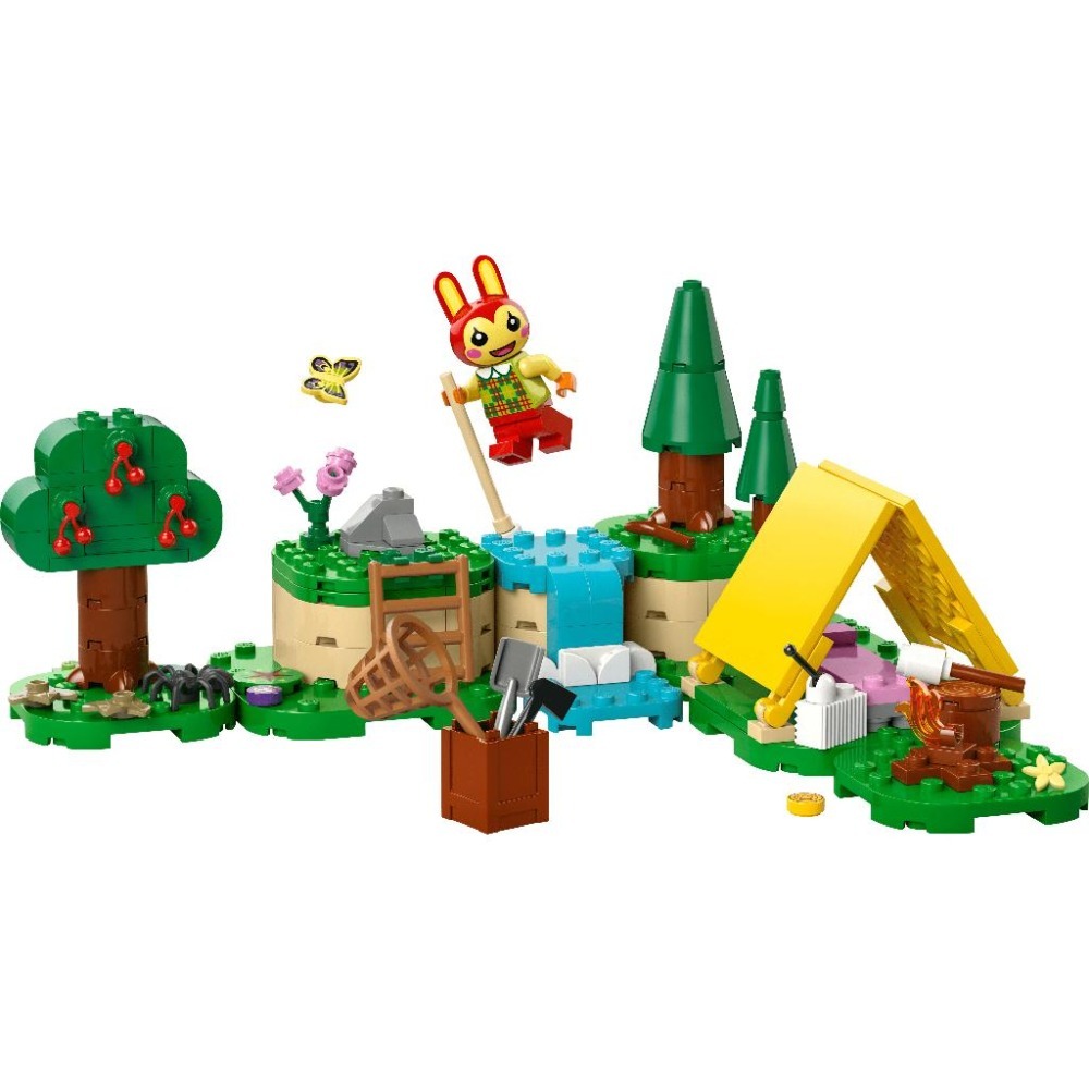 ［想樂］全新 樂高 LEGO 77047 動物森友會 莉莉安的歡樂露營 BunnieOutdoorActivities-細節圖3